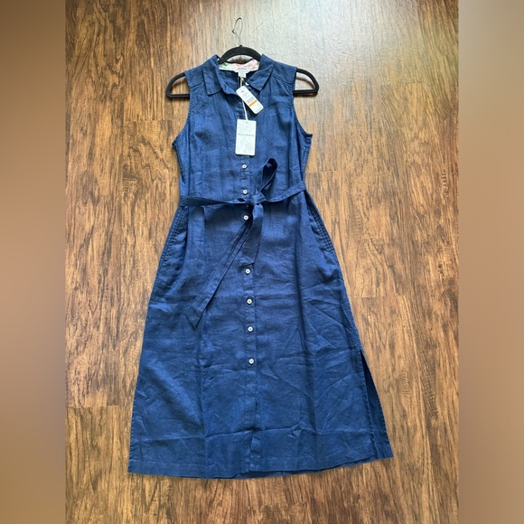 Tommy Bahama two palms Lenin shirt dress - Picture 1 of 11